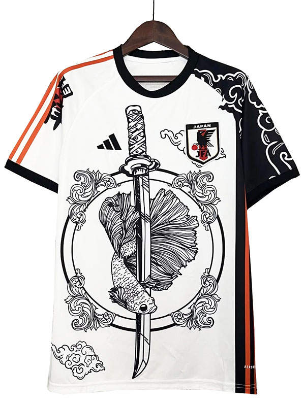 Japan maglia speciale TSUBASA uniforme da calcio per adulti da uomo kit da calcio bianco top maglietta sportiva 2024-2025